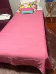 Estrado ikea com pés e com colchão 90x200