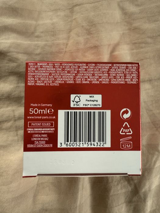 Крем Loreal проти зморшок  40+