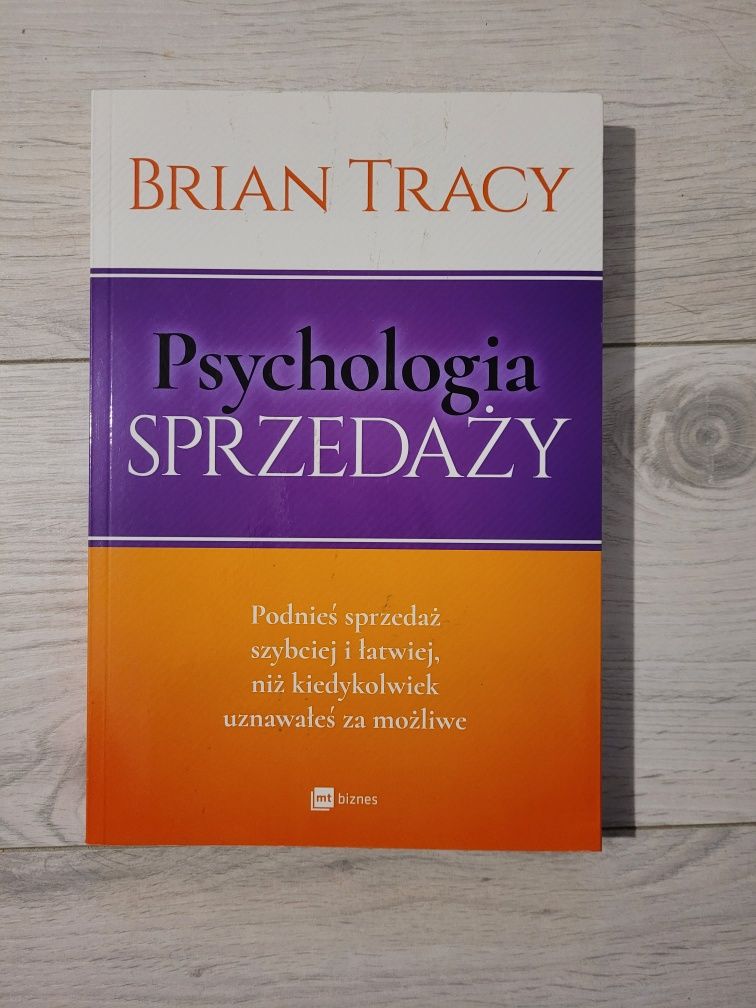 Ksiazka Brian Tracy "Psychologia sprzedaży"