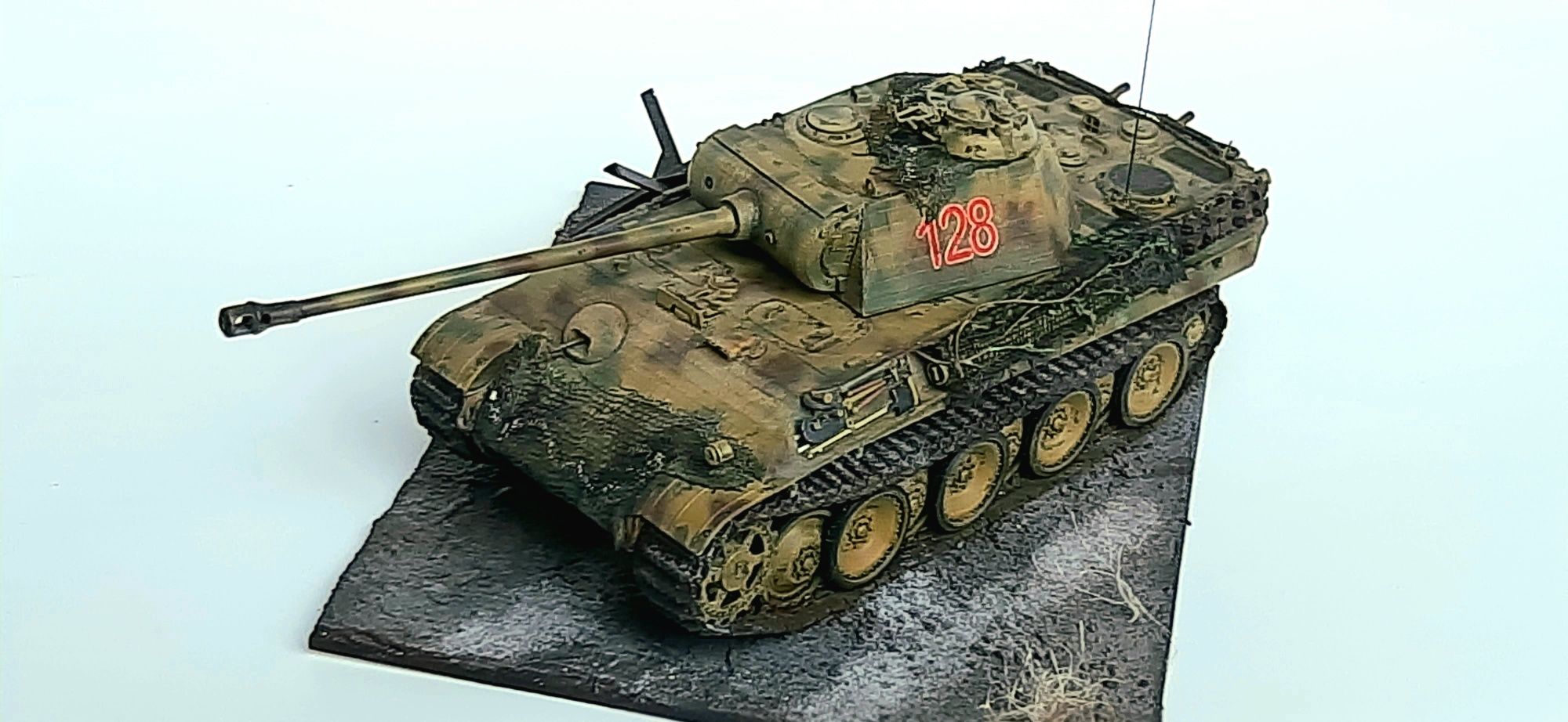 Стендова модель танка Пантера 1/35