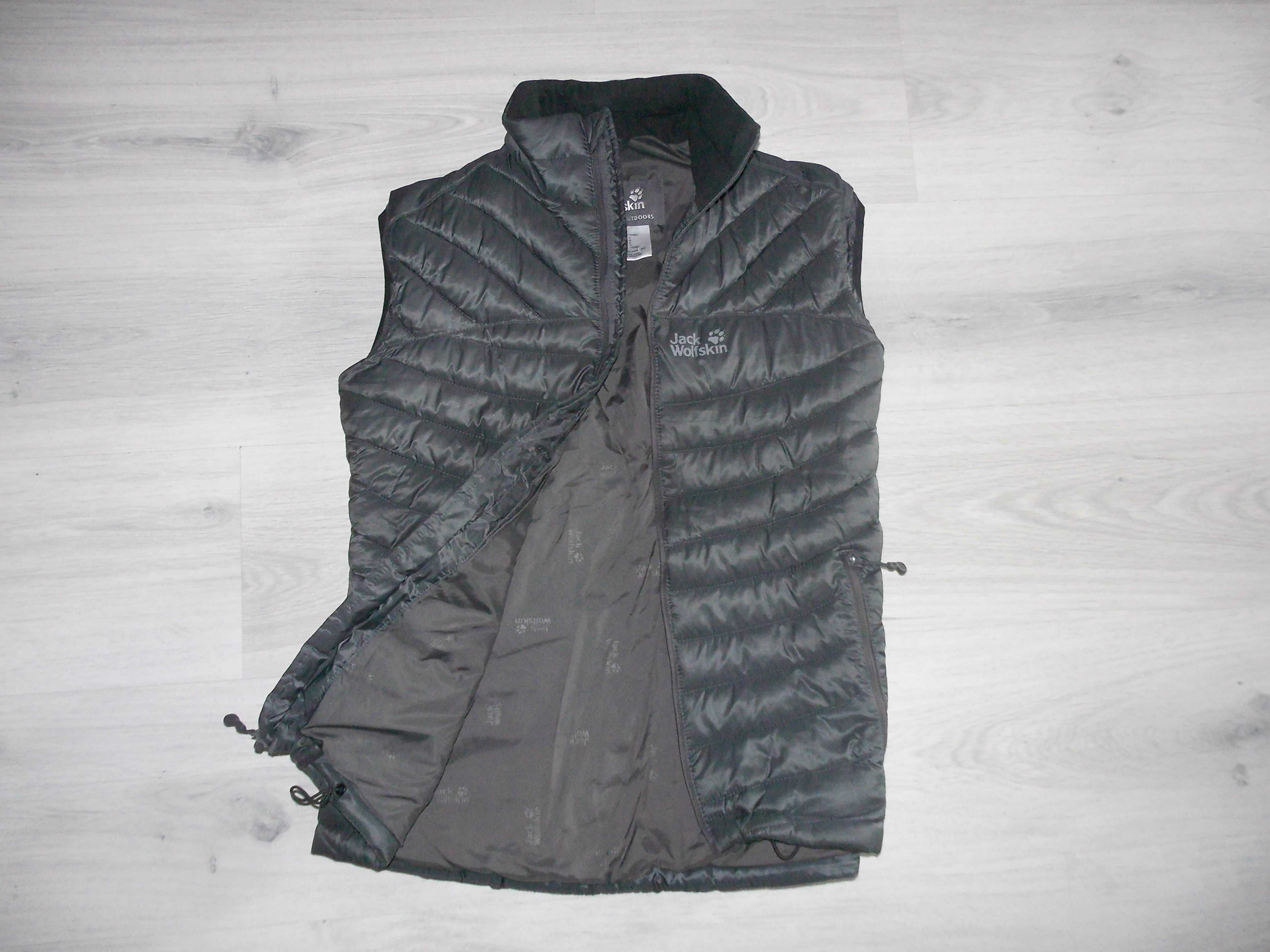 Jack Wolfskin Damska Kamizelka Puchowa Ultralekka  Bezrękawnik S BDB