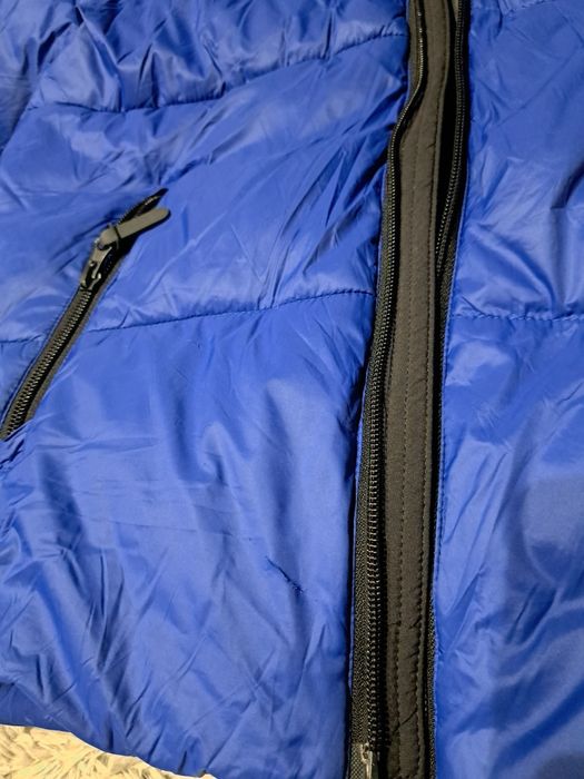 Kurtka pikowana niebieska  chłopięca 4F rozmiar 152