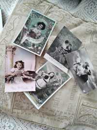 Kartki pocztówki,  stare zdjęcia oryginalne