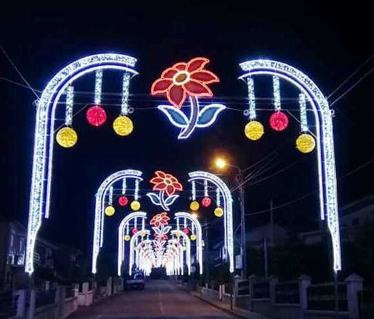 Iluminação para festas, Romarias e Natal