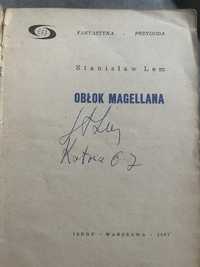 Stanisław lem oblok magellana- autograf z 1976 roku
