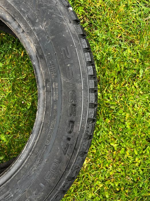 Шини,диски. Nokian 215/65/r17 б/у 2020 рік