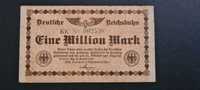 1923r milion marek niemieckich rzadki banknot