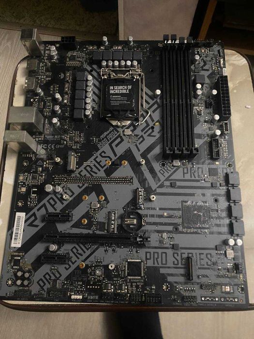 Материнська плата ASRock B560 Pro4 (s1200, Intel B560, PCI-Ex16)