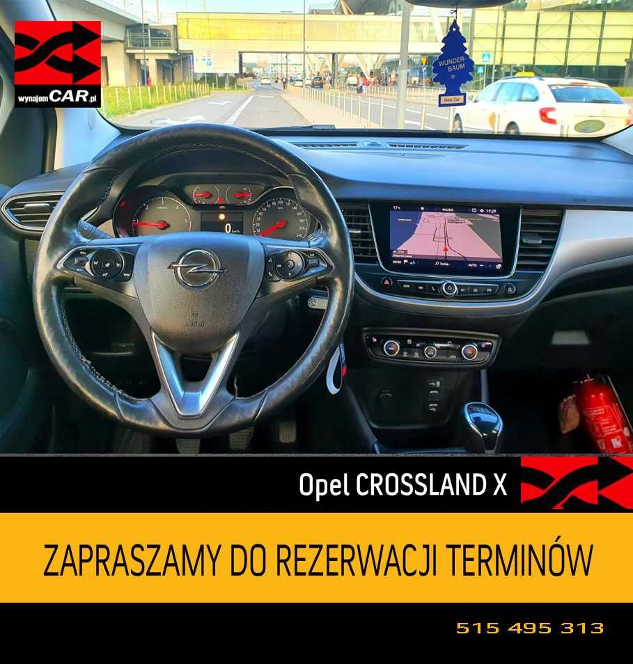 Opel Crossland X- Wynajem/ Wynajem samochodów/ wynajem na lotnisku