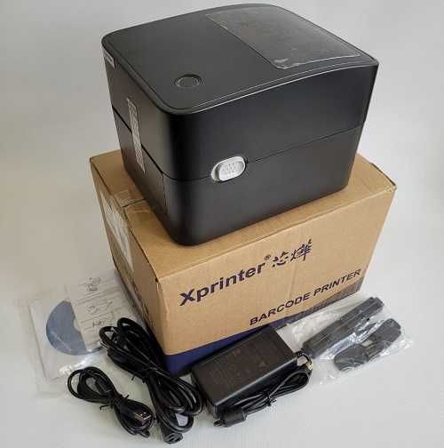 XPrinter XP-410B Drukarka do etykiet InPost GLS DPD UPS, USB WiFi