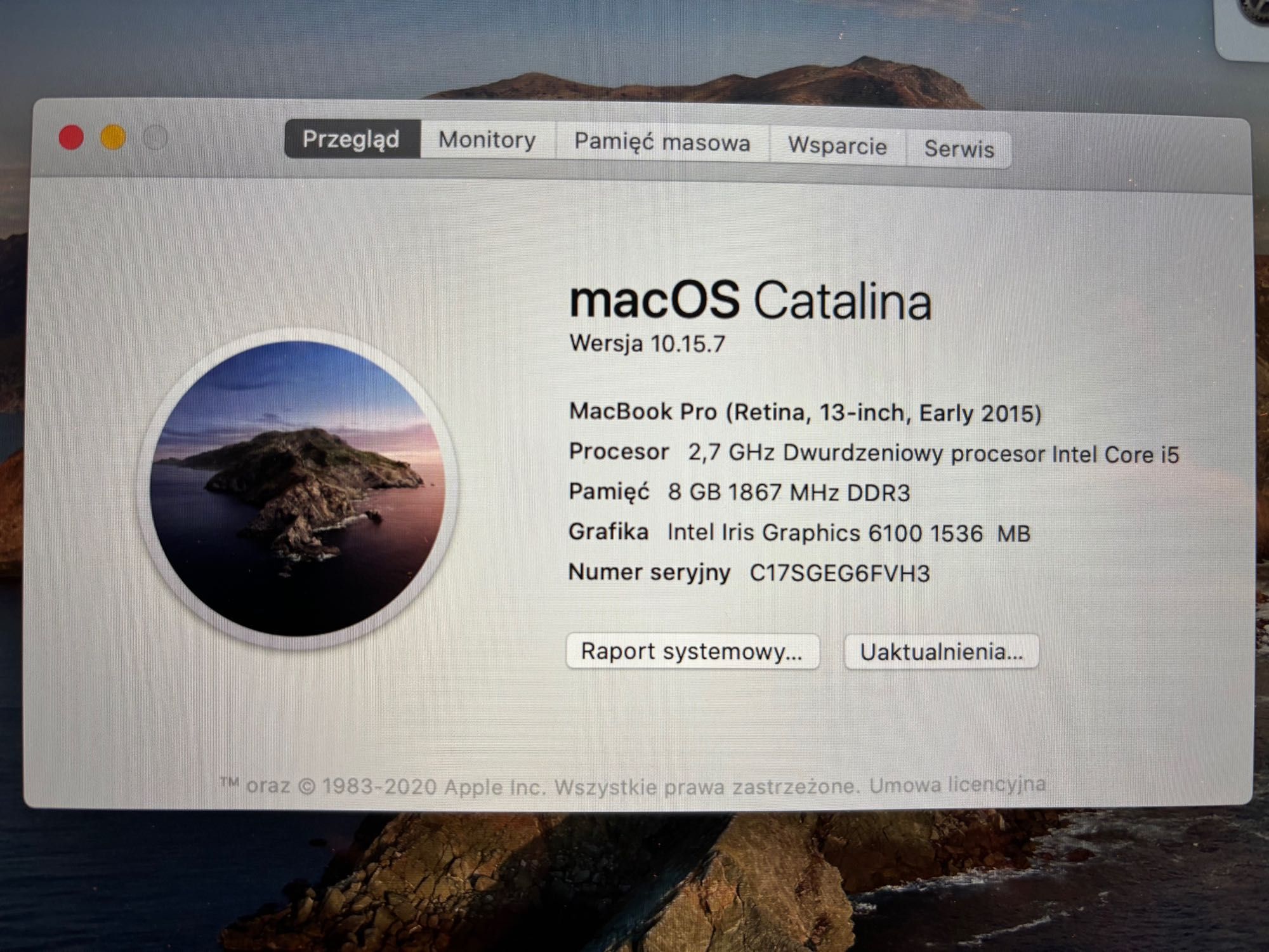 Mac Book Pro 13,3 " 2015