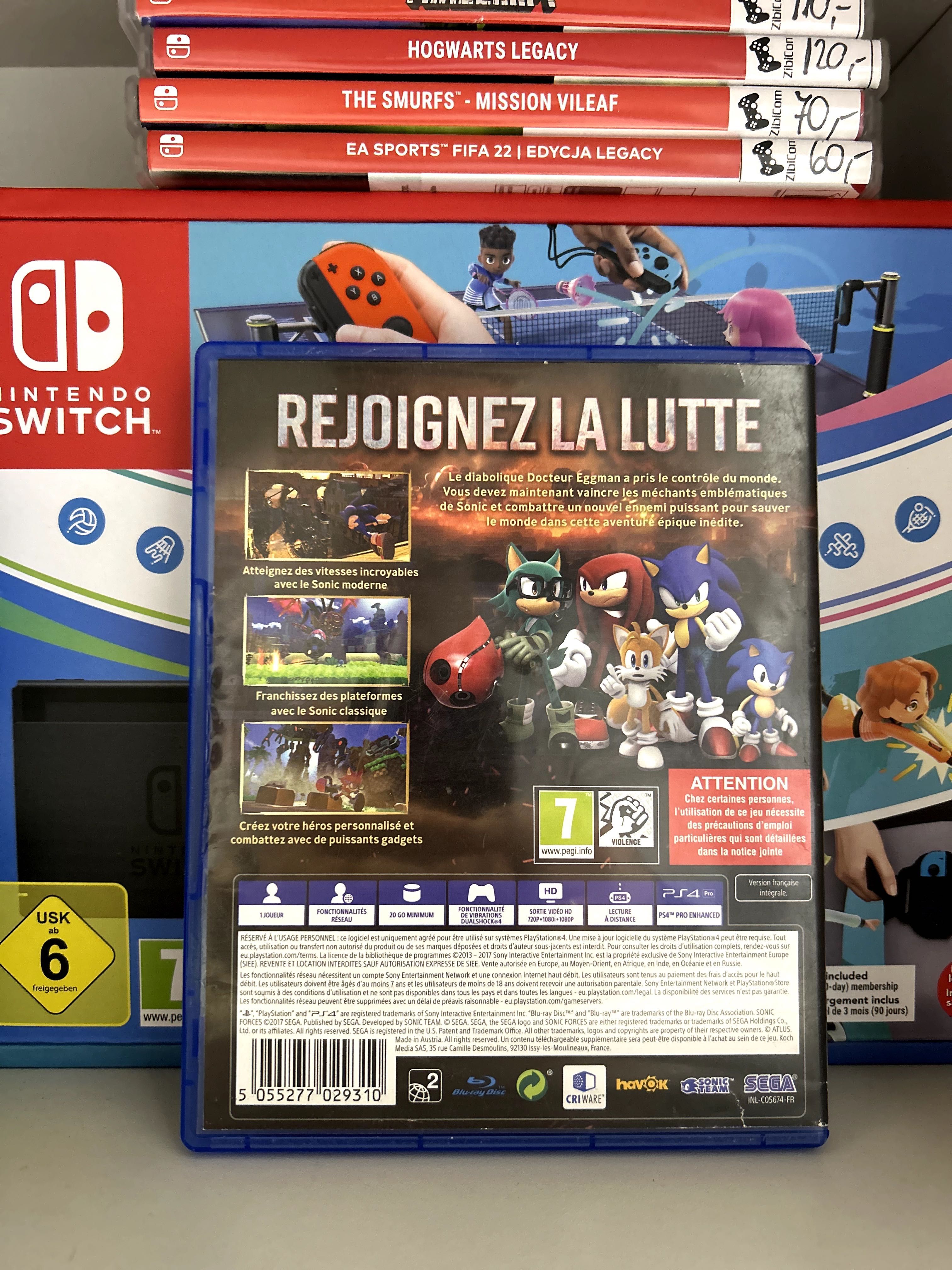 Sonic Forces | PS4 / PS5 | Sklep | Kraków | Wysyłka | Wymiana