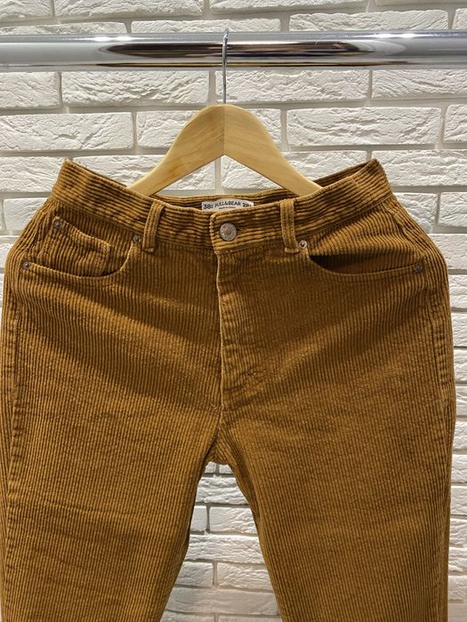 Штани жіночі Pull&Bear. Вельветові. Теплі. 38р.