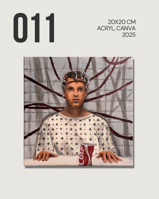 Картина Stranger things Оді