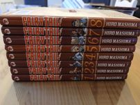 Fairy Tail 1-8 tomy manga plus gratis 12 tom