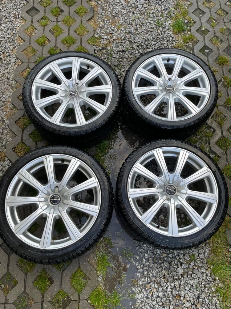 Felgi Borbet 5x108 18” 8.5j opony zimowe 255/35 Ford Volvo Renault