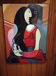 Obraz olejny na płótnie " Seated Woman " Pablo Picasso