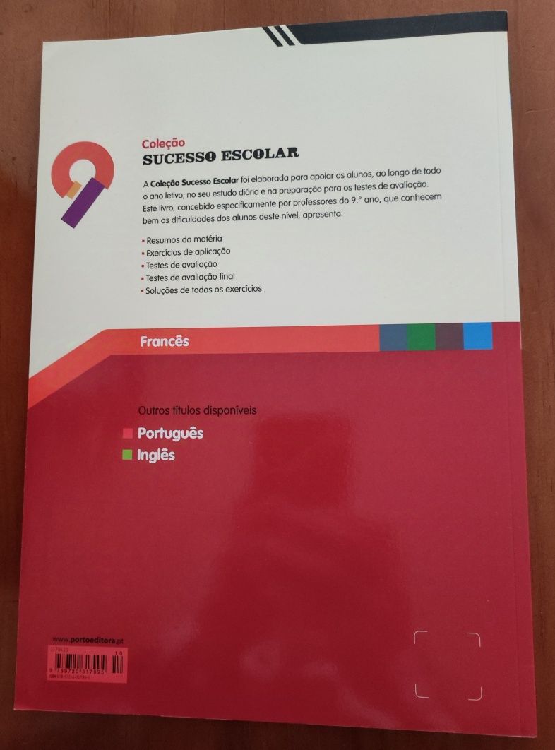Livros de Apoio Escolar - 9° Ano