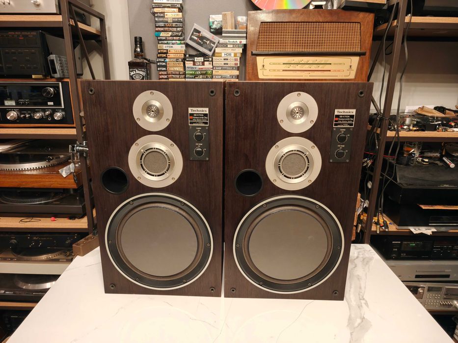 TECHNICS SB-X700a ! Kultowe kolumny VINTAGE ! Odnowione ! Nowy fornir