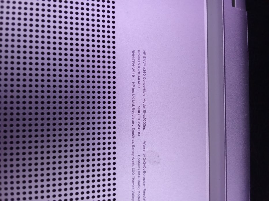 Portátil HP envy x360 11gen i7