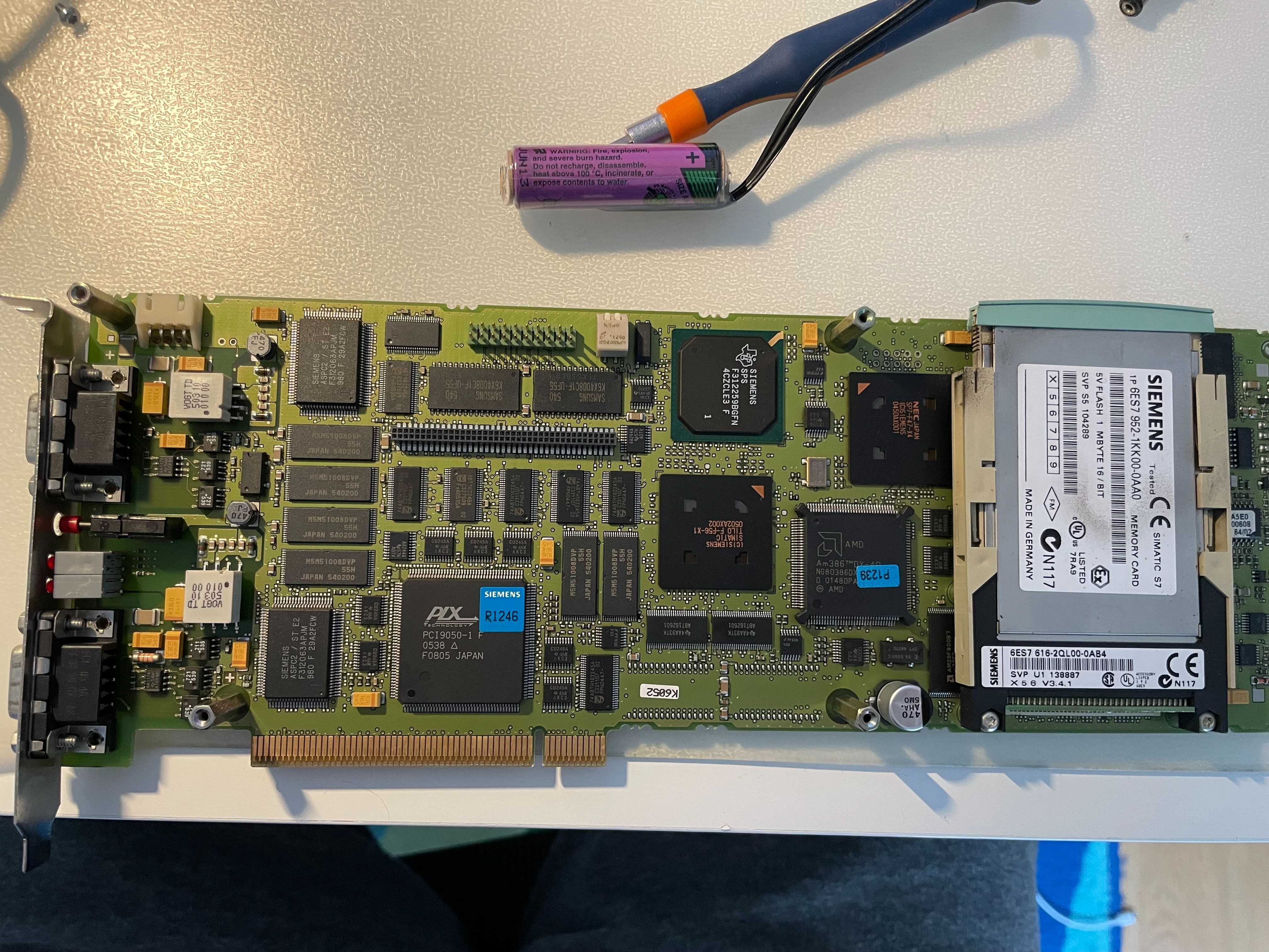 Komputer przemysłowy Siemens CPU 416-2 PCI 6ES7 616-2QL00-0AB4