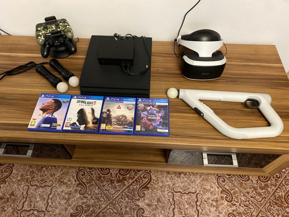 Pełny zestaw Sony VR VR2 PS4 i PS5 + gry