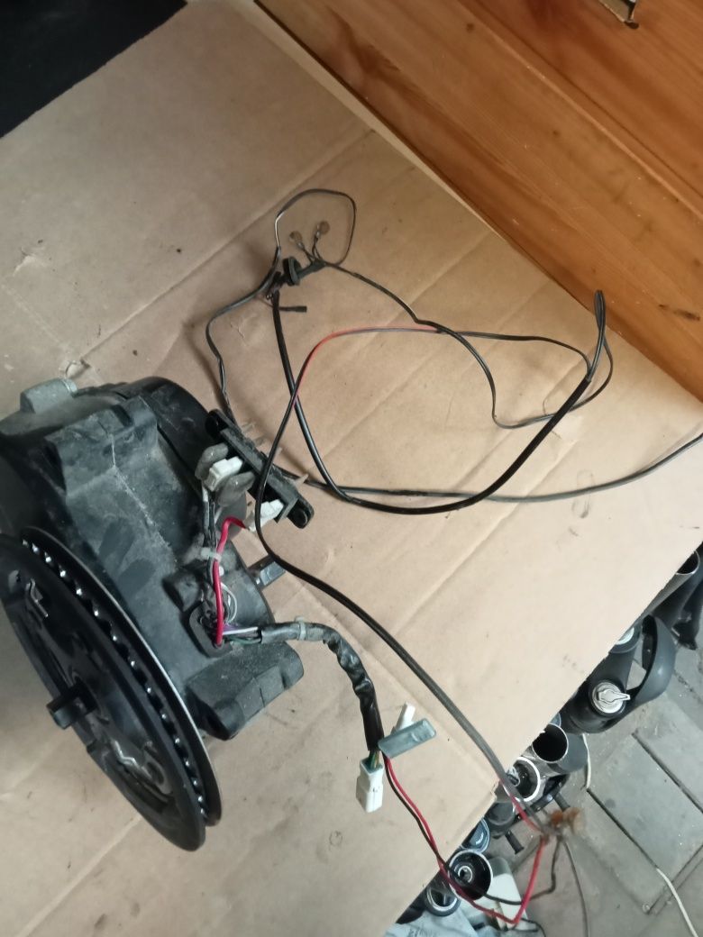silnik roweru elektrycznego panasonic nua134ra,45km uszkodzony