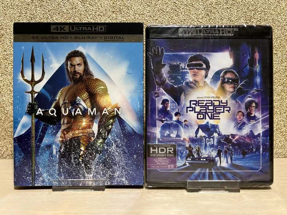 4K UHD HDR Blu-ray Аквамен/Человек из стали/Отряд самоубийц
