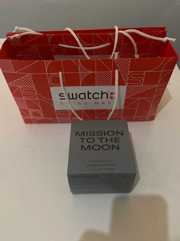 Swatch x Omega Bioceramic Moonswatch Mission to the MoonCzarny