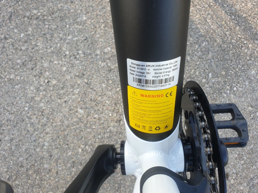 Bicicleta elétrica Eleglide City Crosser - sensor de torque