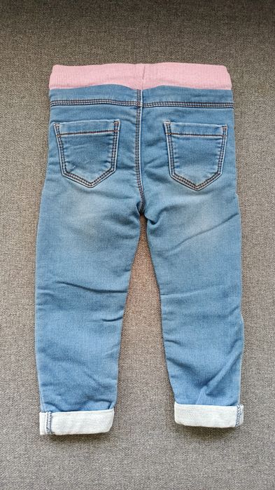 80 F&F spodnie jeansowe