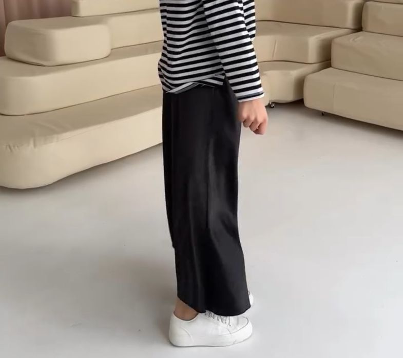 Атласна спідниця на резинці