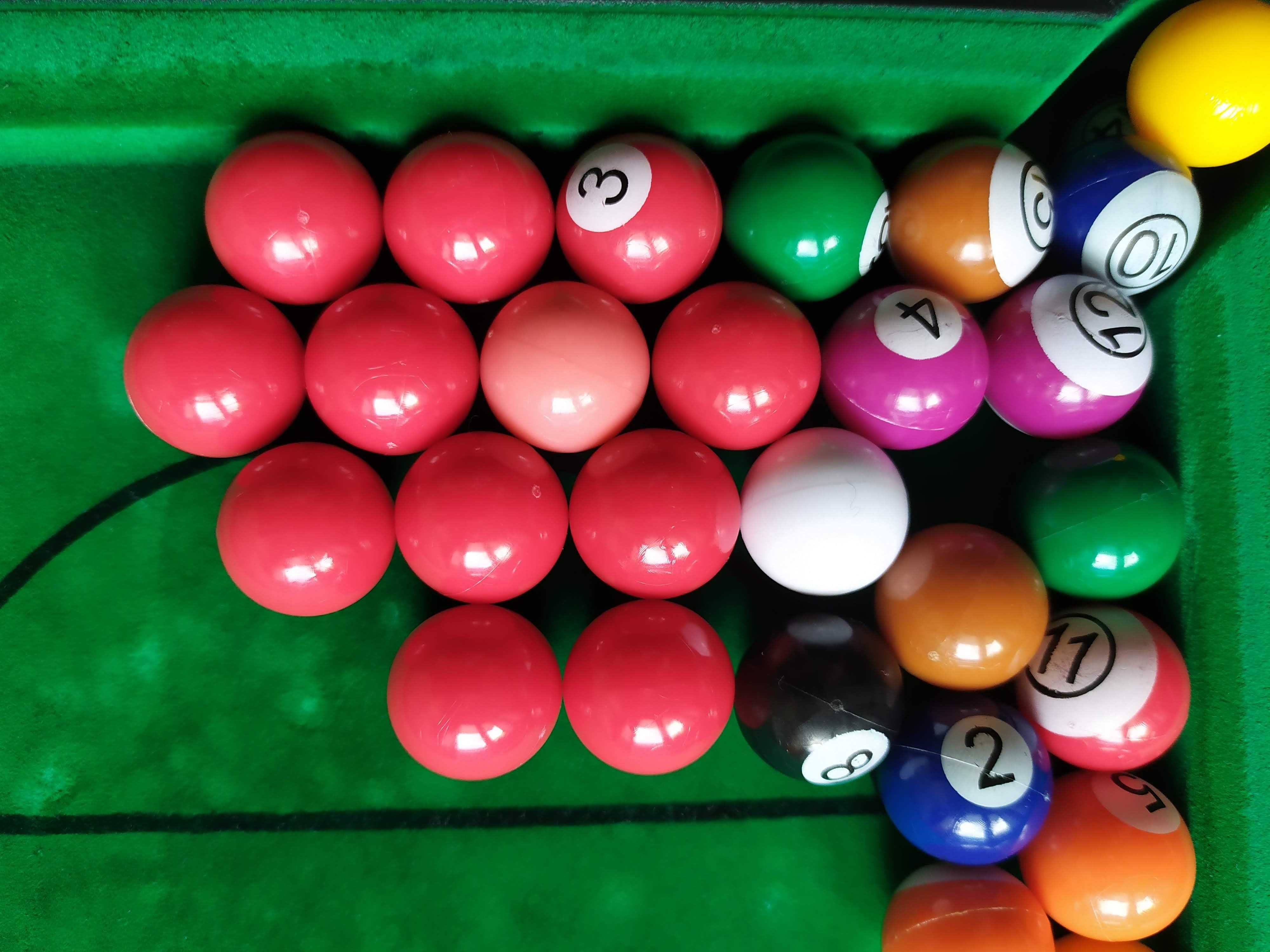 Bilard snooker stołowy gra miniaturka