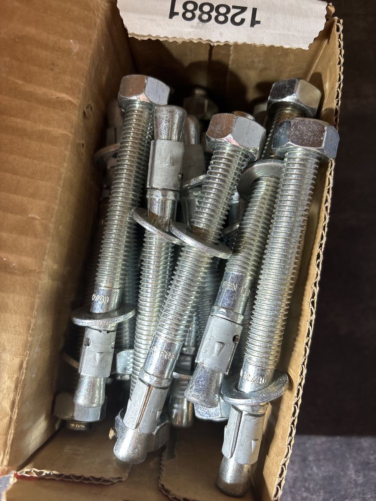 24 szt Kotwa sworzniowa ocynk fischer 12/20  12 x 116 mm