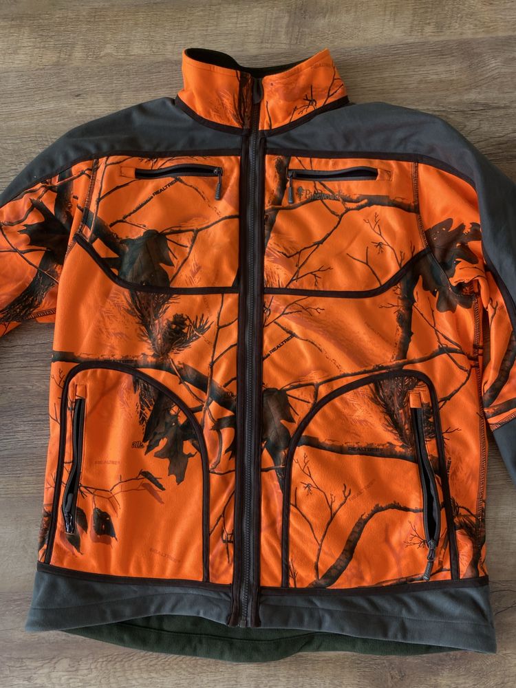Pinewood bluza polarowa camou kurtka mysliwska Red deer xxl dwustronna