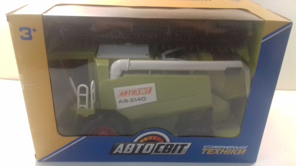 Зерноуборочный комбайн 29 см жатка AS-2140 Автосвит подвижные детали