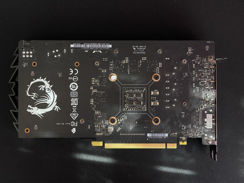 MSI GeForce GTX 1650 super gaming X 4G