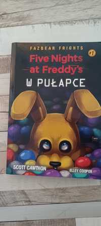 Książka five nights at freddy's w pułapce