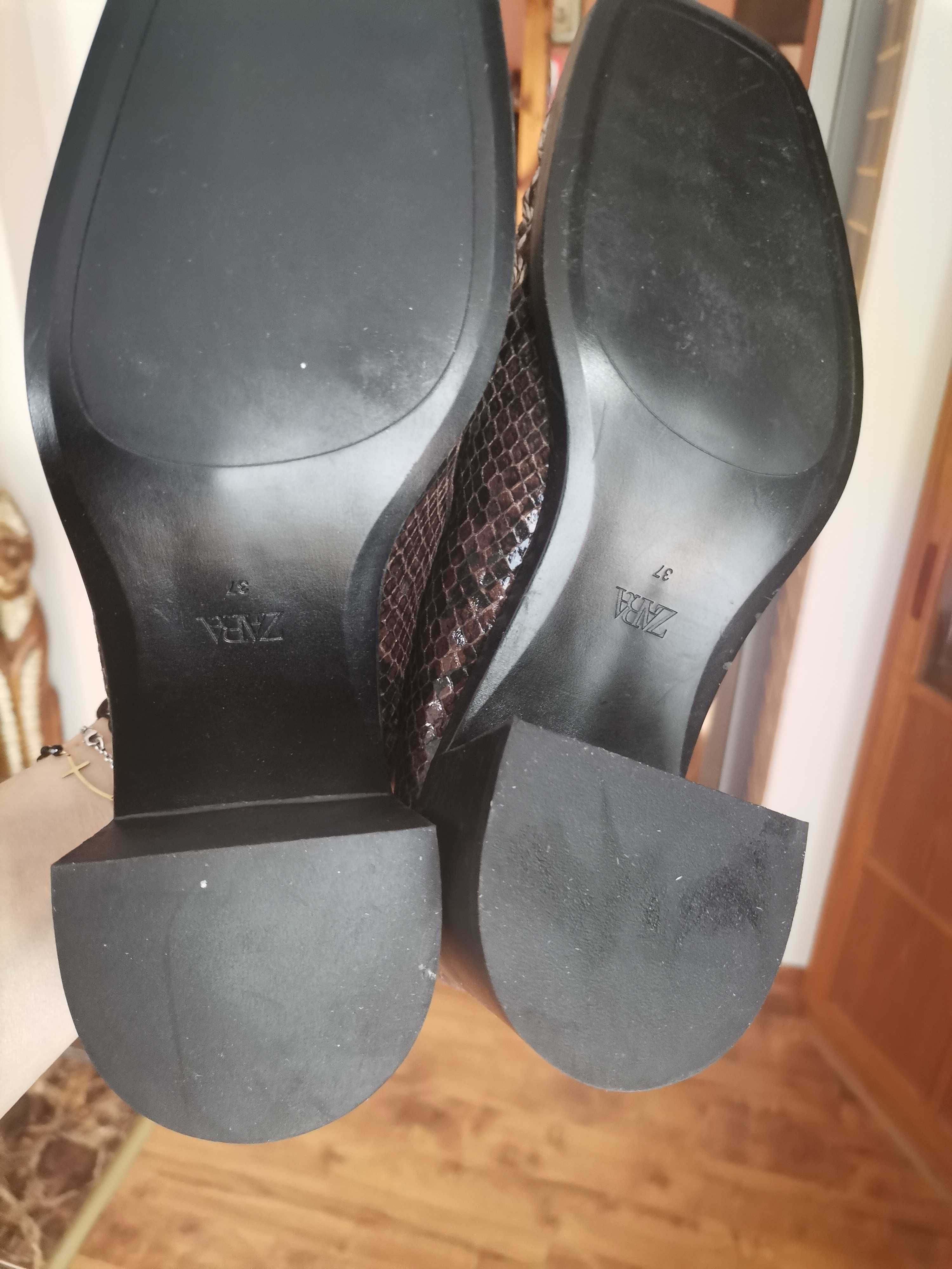 Mokasyny  Zara Buty Loafersy