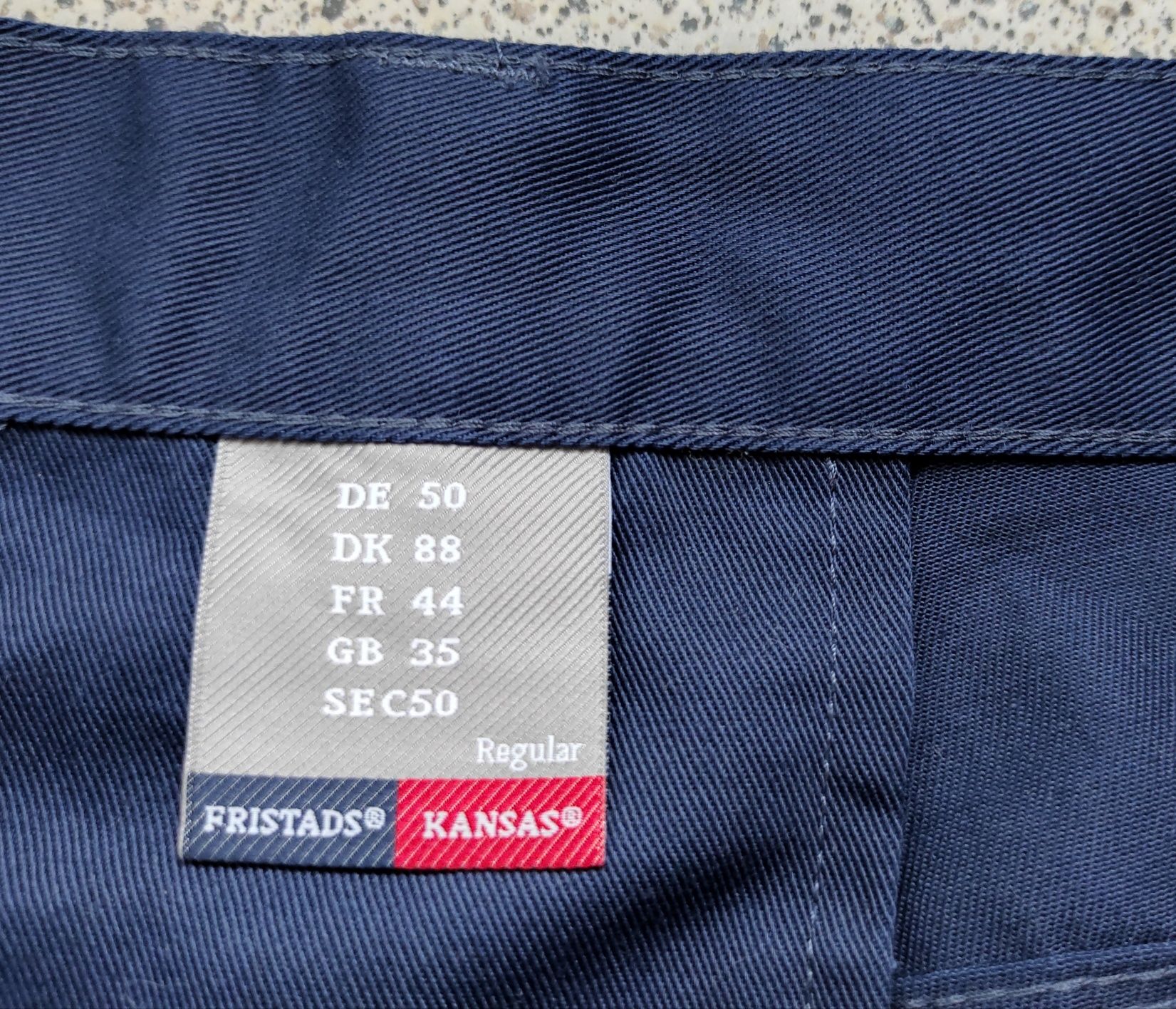 Робочі штани, рабочие брюки Kansas Fristads. Розмір 50.