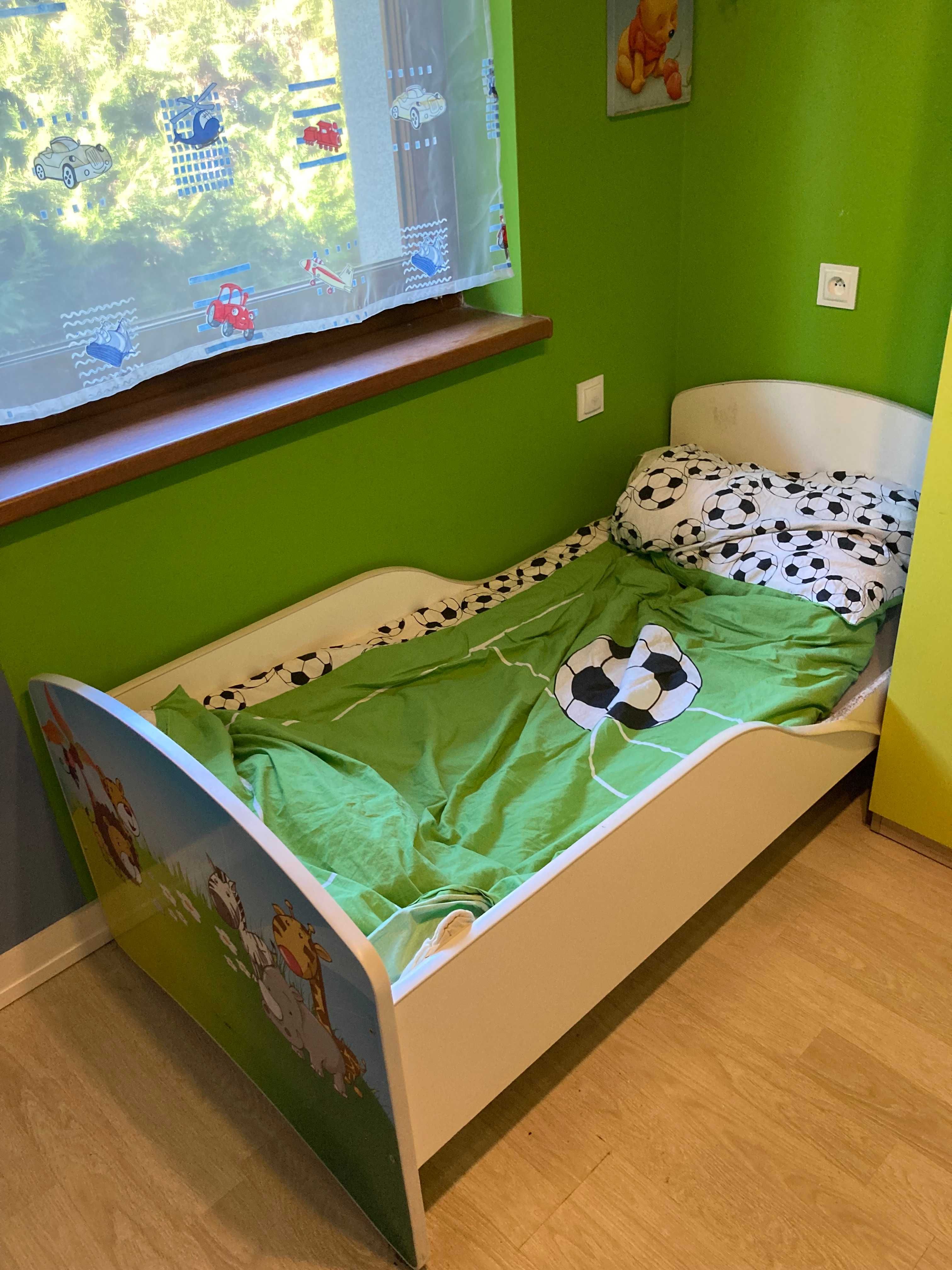 Łóżko dziecięce ACME 160x80 cm z pojemnikiem i materacem