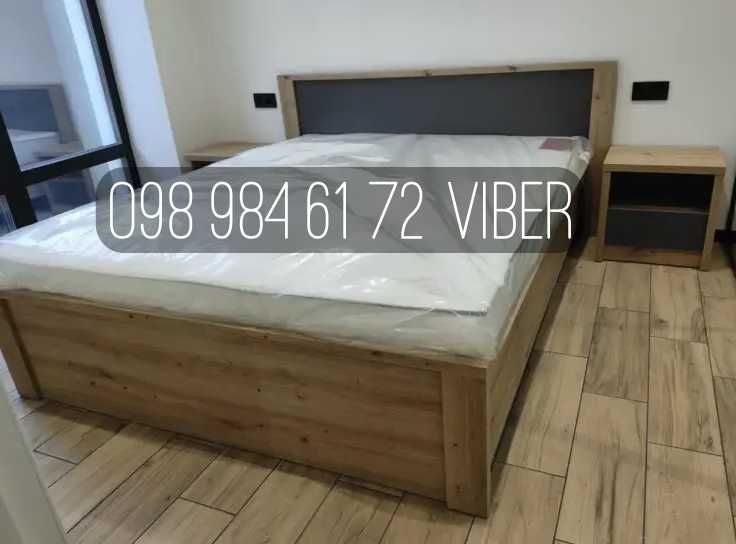 АКЦИЯ 26.06 Кровать 140х200 с буковой ламелью. Ліжко у спальню. Меблі