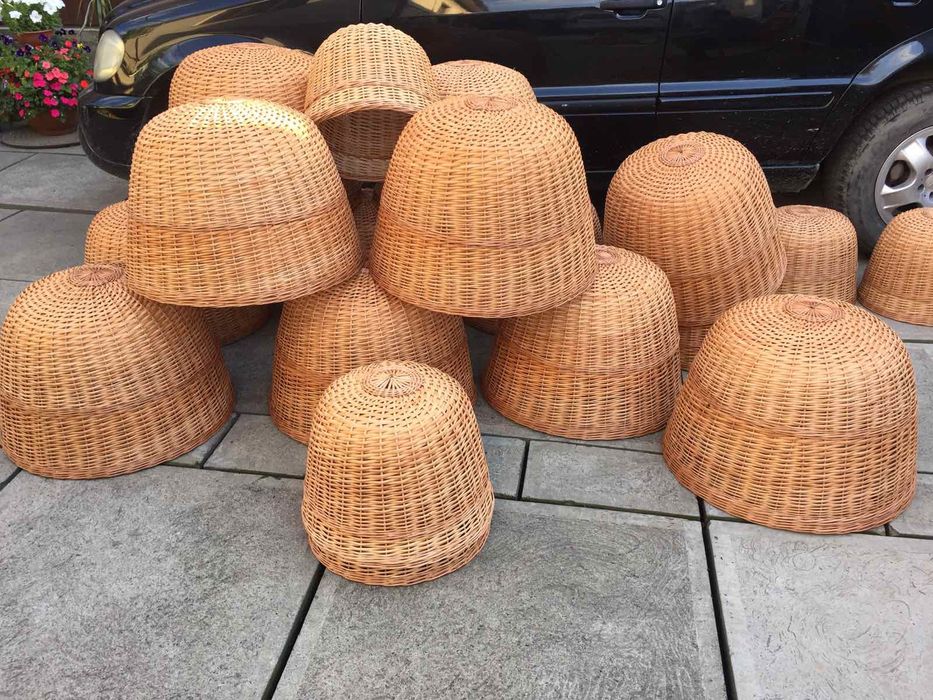 Світильники плетені з лози, виготовляємо на замовлення