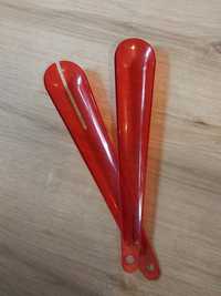 Łyżki do sałaty czerwone Ikea