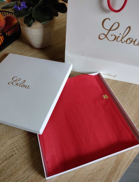 Lilou oryginalne pudełko z koszulką i torebką papierową duża