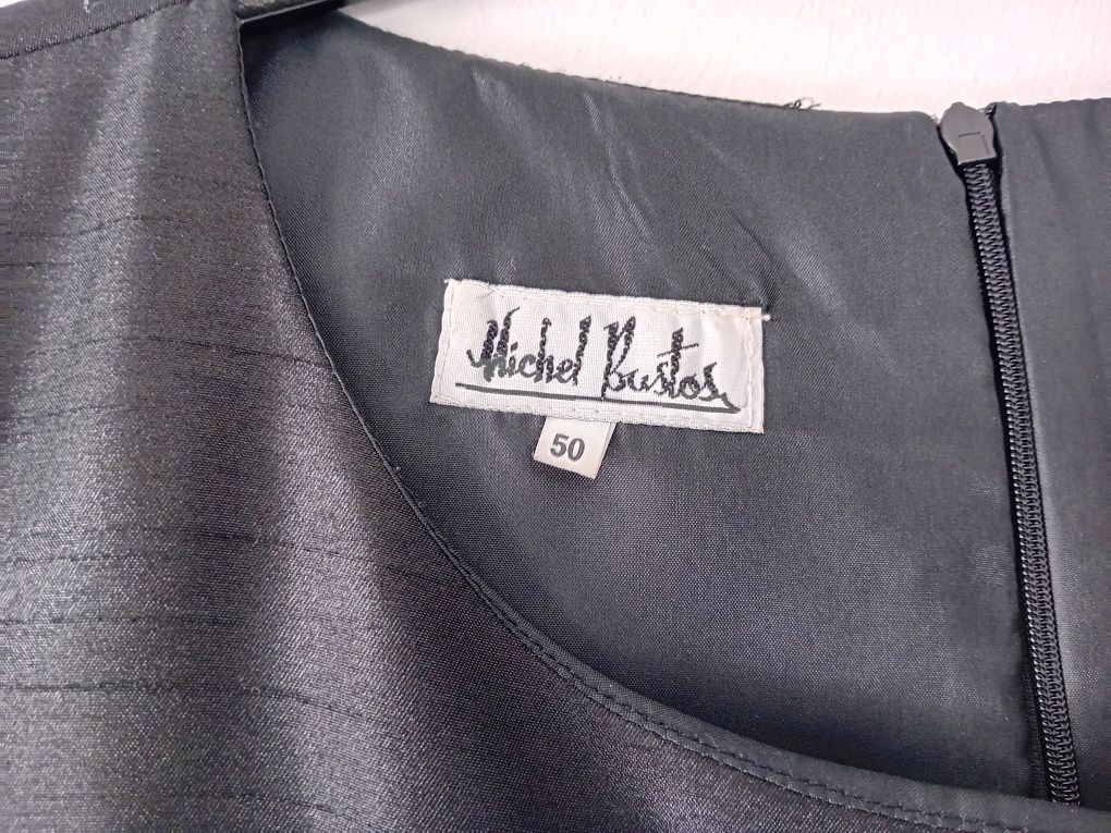Vestido Preto Michel Bustos