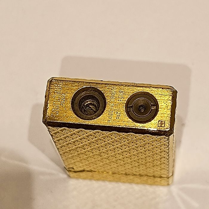 Isqueiro Vintage Flaminaire Paris Pat Pend banhado a ouro