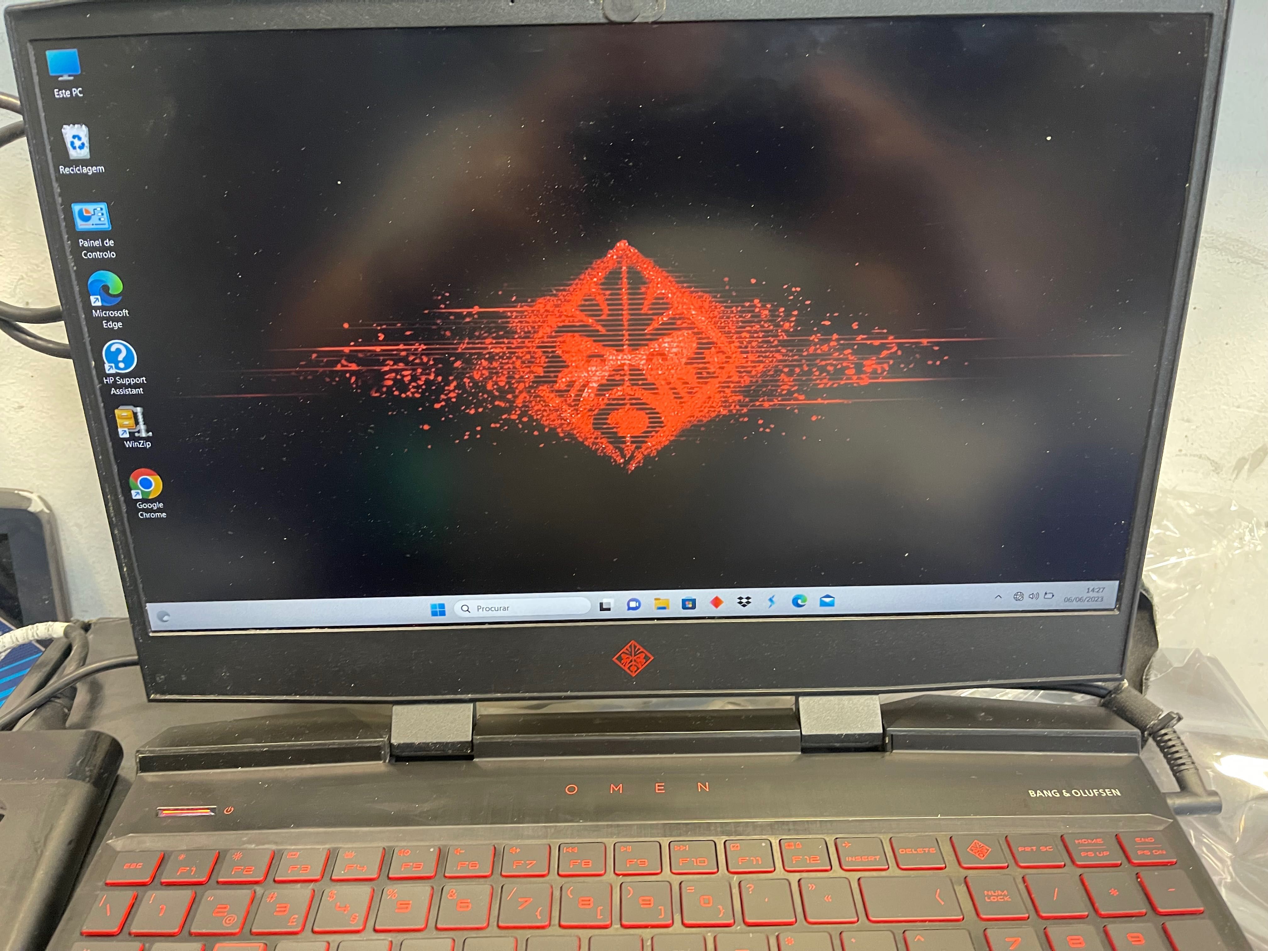 Hp gamer OMEN 15,6 i7