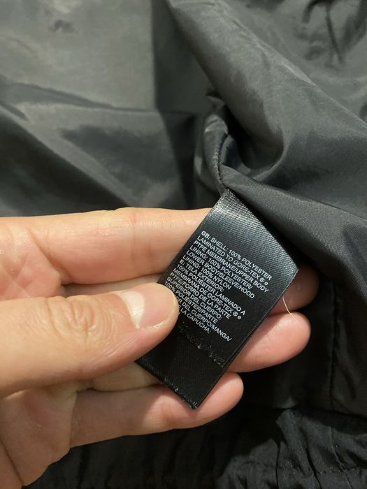 (XXL) THE NORTH FACE Черная курточка на мембране весенняя осенняя tnf