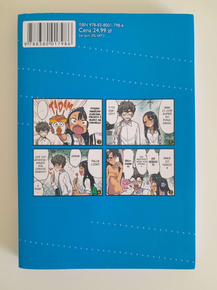 Manga Nie drocz się ze mną nagatoro tom 1